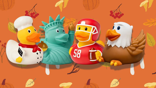 Thanksgiving Gifts – Rubber Ducks with American Spirit