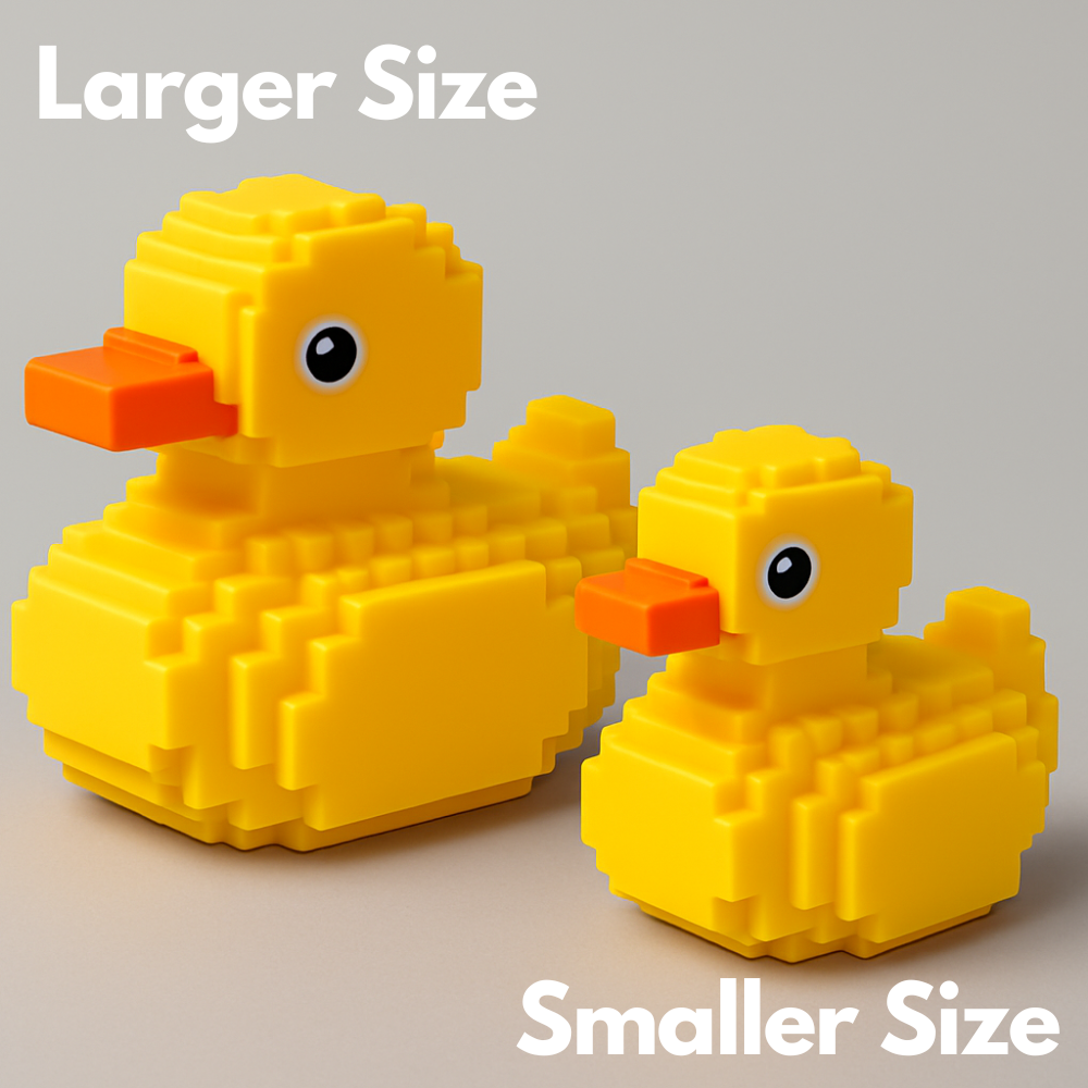 Large Building Block Duck