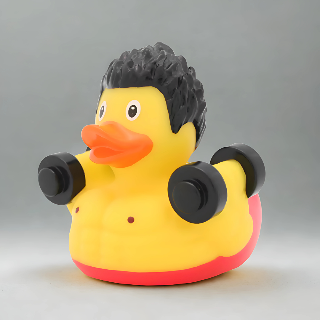 Bodybuilder Duck