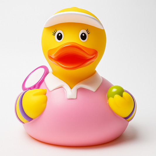 Tennis Player Female Duck