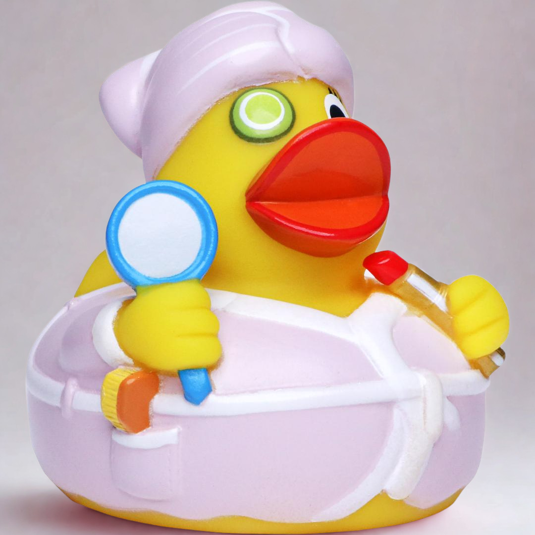 Beauty Rubber Duck