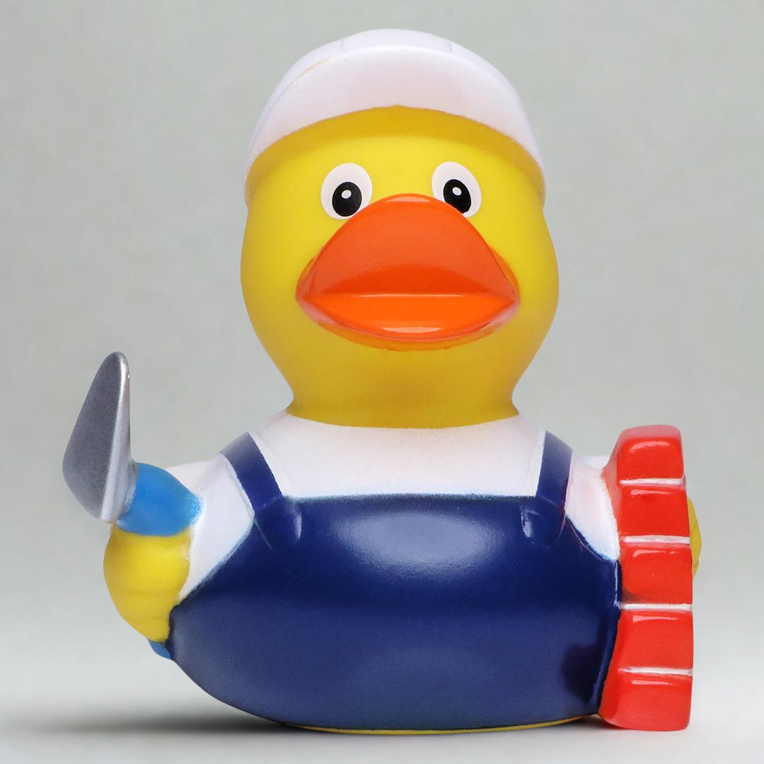 Bricklayer Rubber Duck