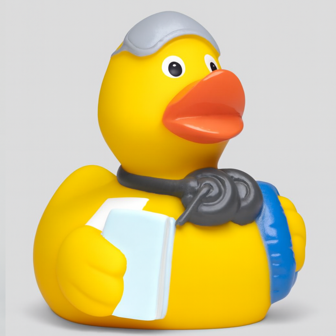 Frequent Flyer Rubber Duck