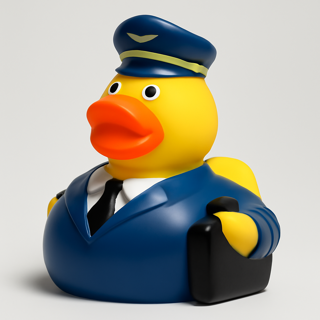 Pilot Rubber Duck