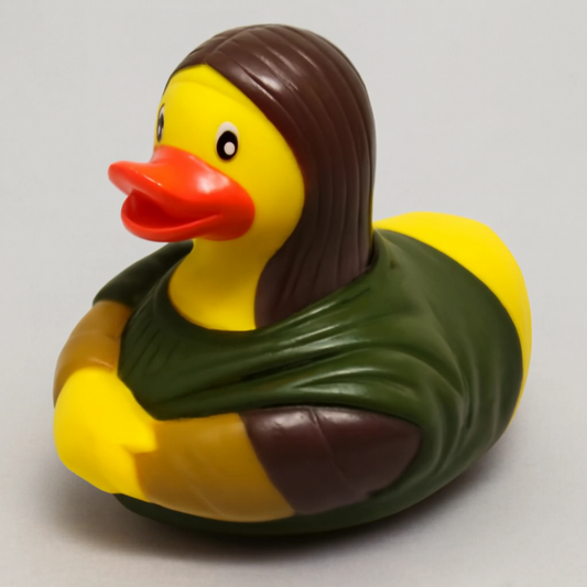Mona Lisa Rubber Duck
