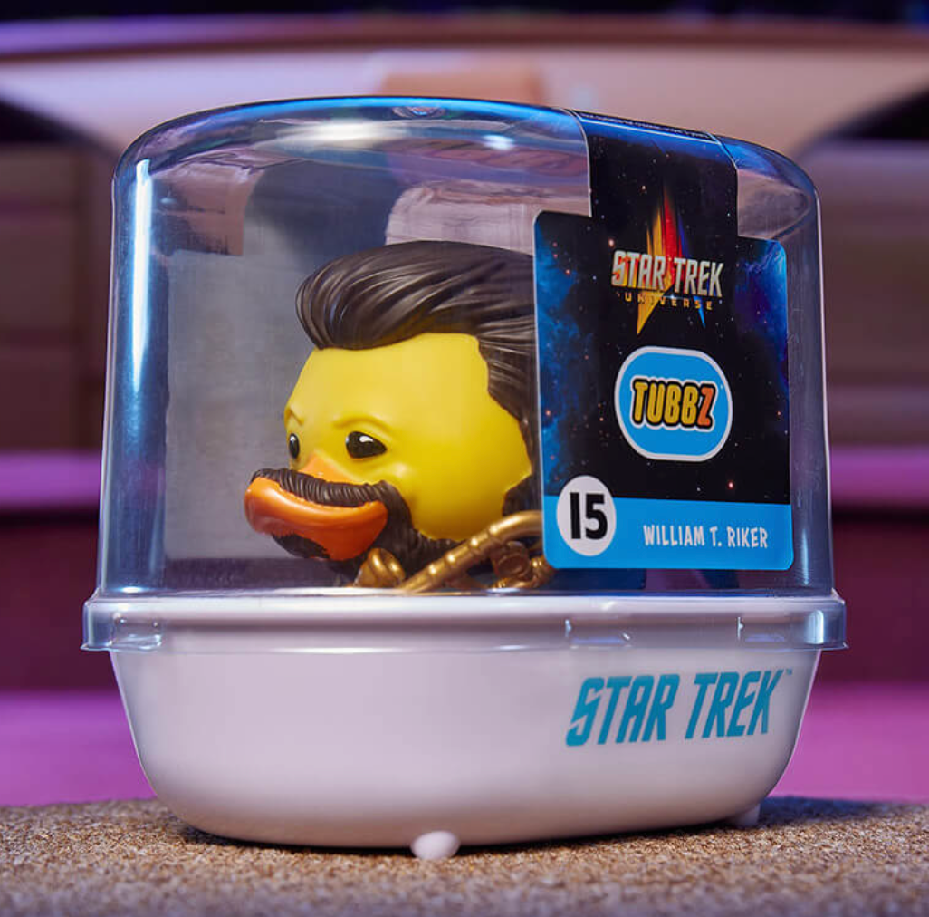 Official Star Trek William T. Riker TUBBZ Cosplaying Duck Collectable