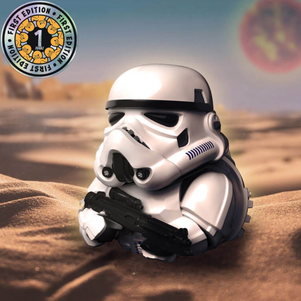 Official Original Stormtrooper TUBBZ Cosplaying Duck Collectable