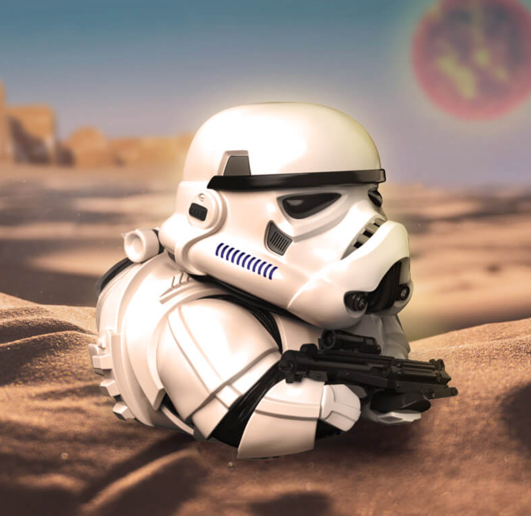 Official Original Stormtrooper TUBBZ Cosplaying Duck Collectable