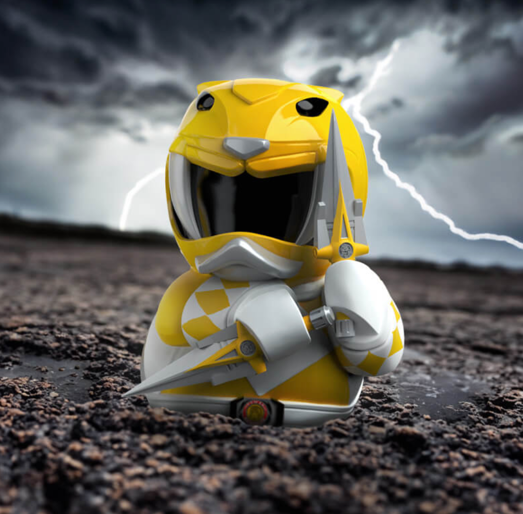 Official Power Rangers Yellow Ranger TUBBZ Cosplay Duck Collectable