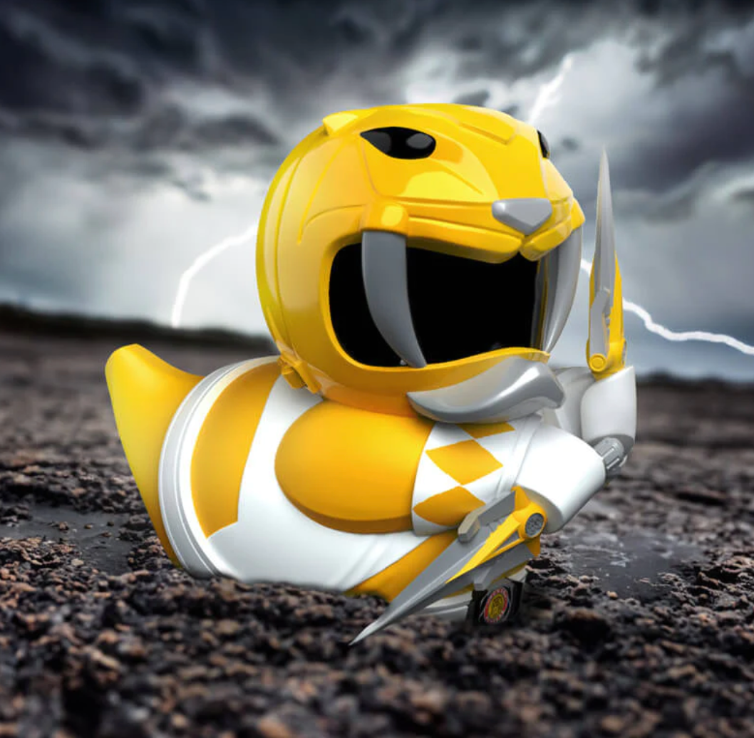 Official Power Rangers Yellow Ranger TUBBZ Cosplay Duck Collectable