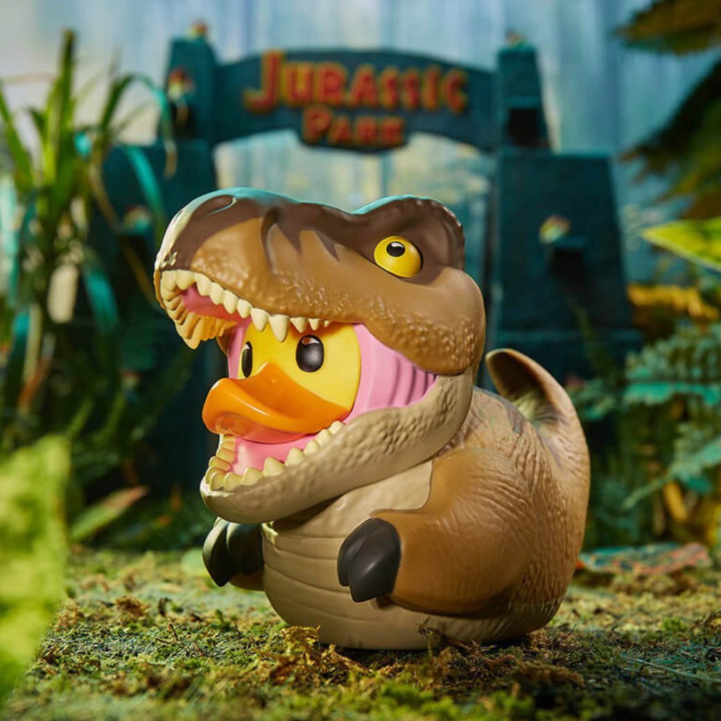 T-Rex Rubber Duckie Official Jurassic Park