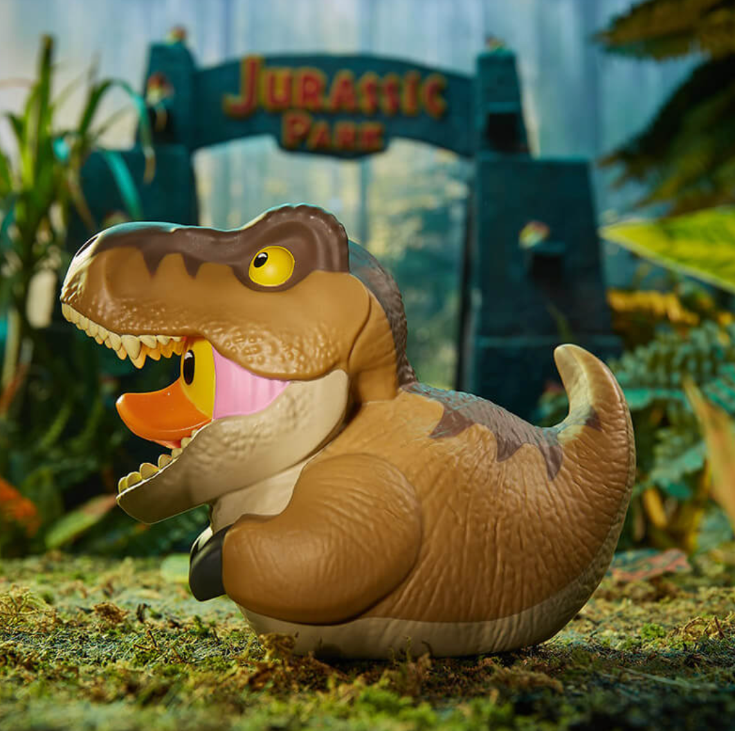 T-Rex Rubber Duckie Left Side View