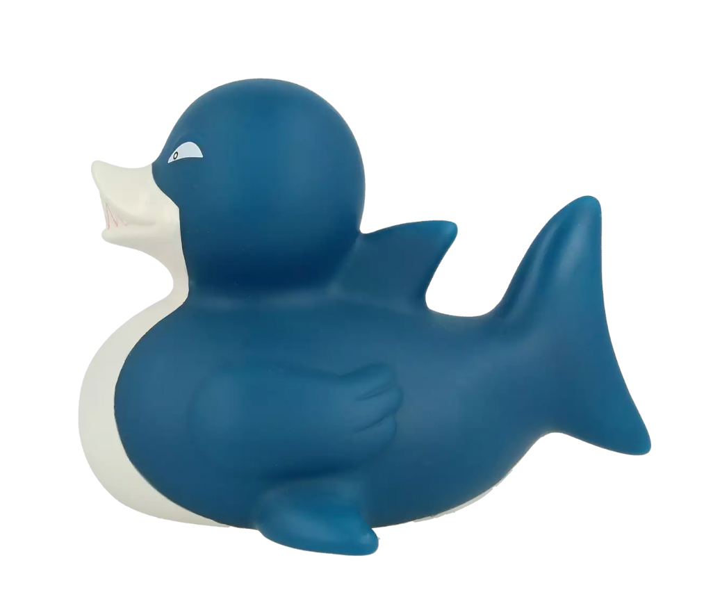 Shark Rubber Duck Left Side View