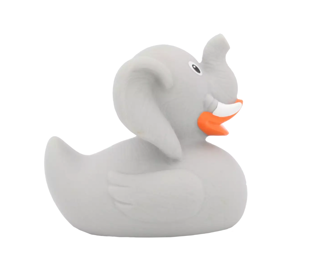 Elephant Rubber Duckie Right Side View