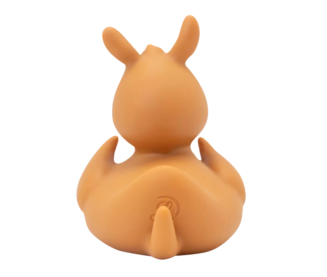 Kangaroo Rubber Duckie Back View