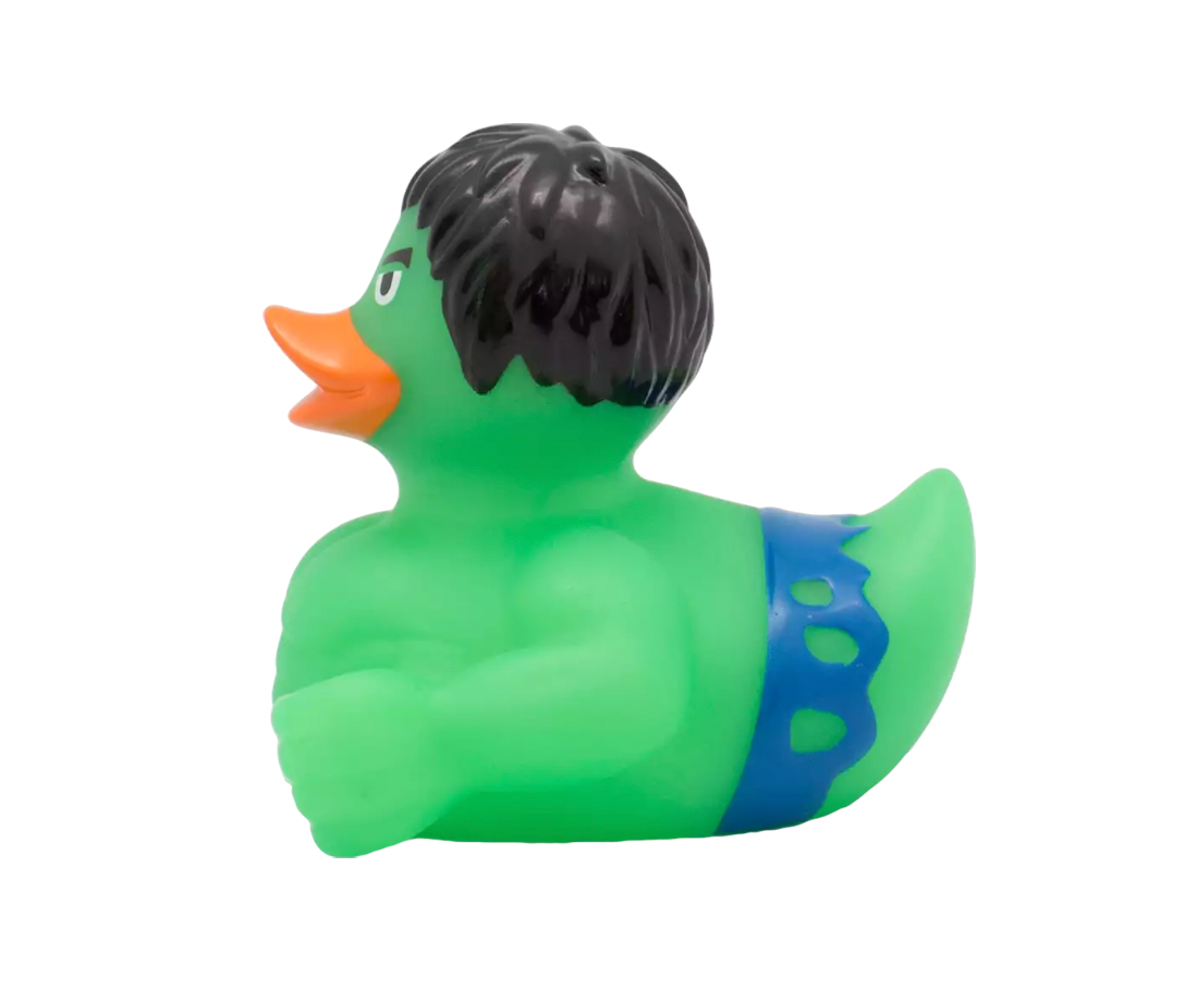 Hulk Rubber Duckie Left Side View