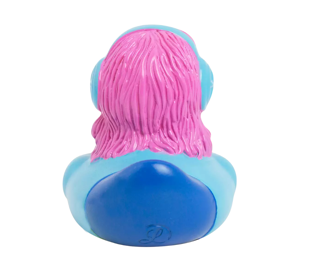 Gamer Girl Rubber Duckie Back View