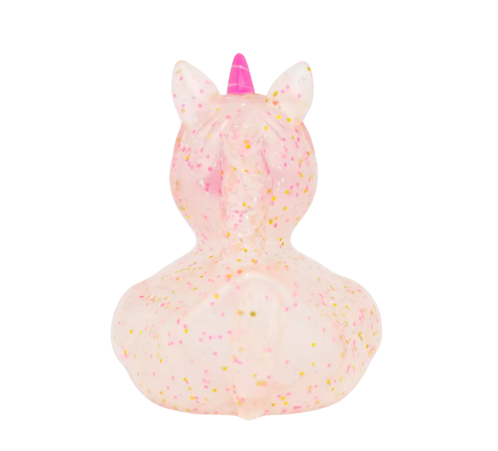 Glitter Unicorn Duck, Pink