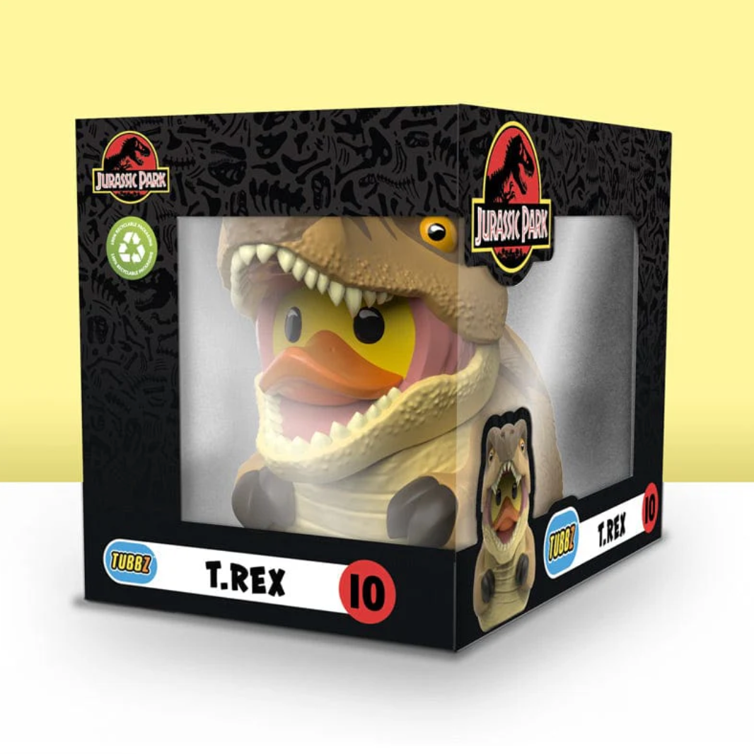 Official Jurassic Park T-Rex TUBBZ Cosplaying Duck (Boxed Edition)