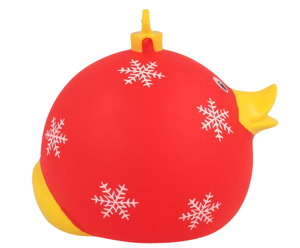 Red Xmas Ball Duck