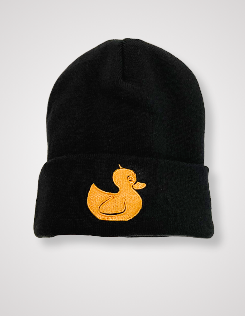 Duck World Beanie, Black