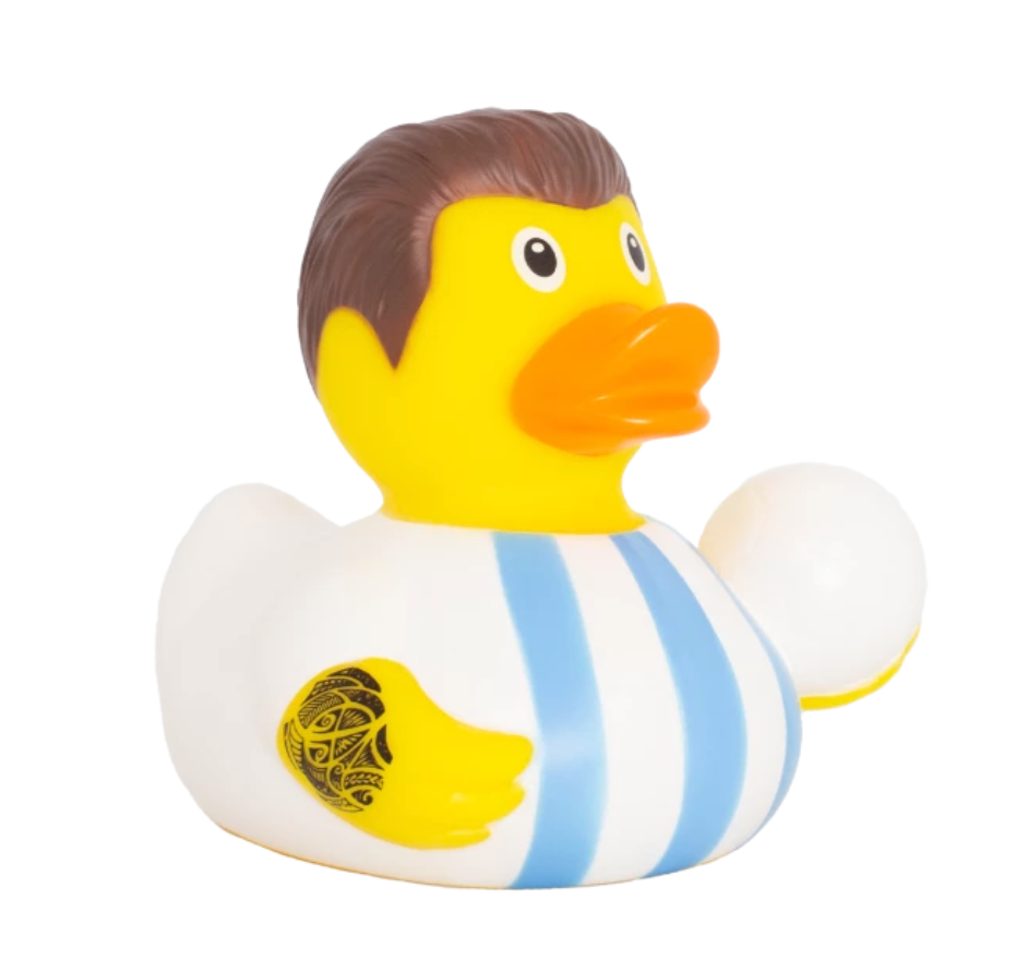 Football Star Duck, White
