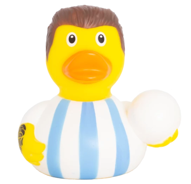Football Star Duck, White