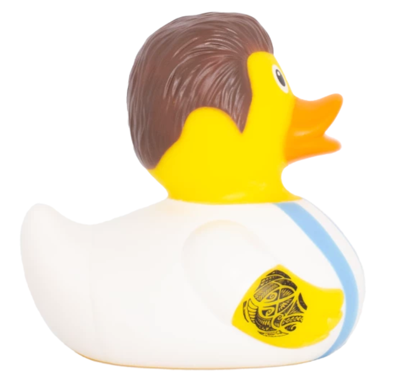 Football Star Duck, White