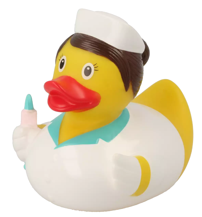 Nurse Duck, White Uniform