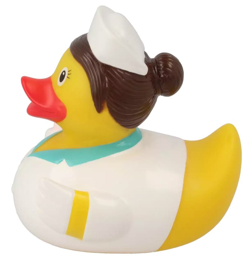 Nurse Duck, White Uniform