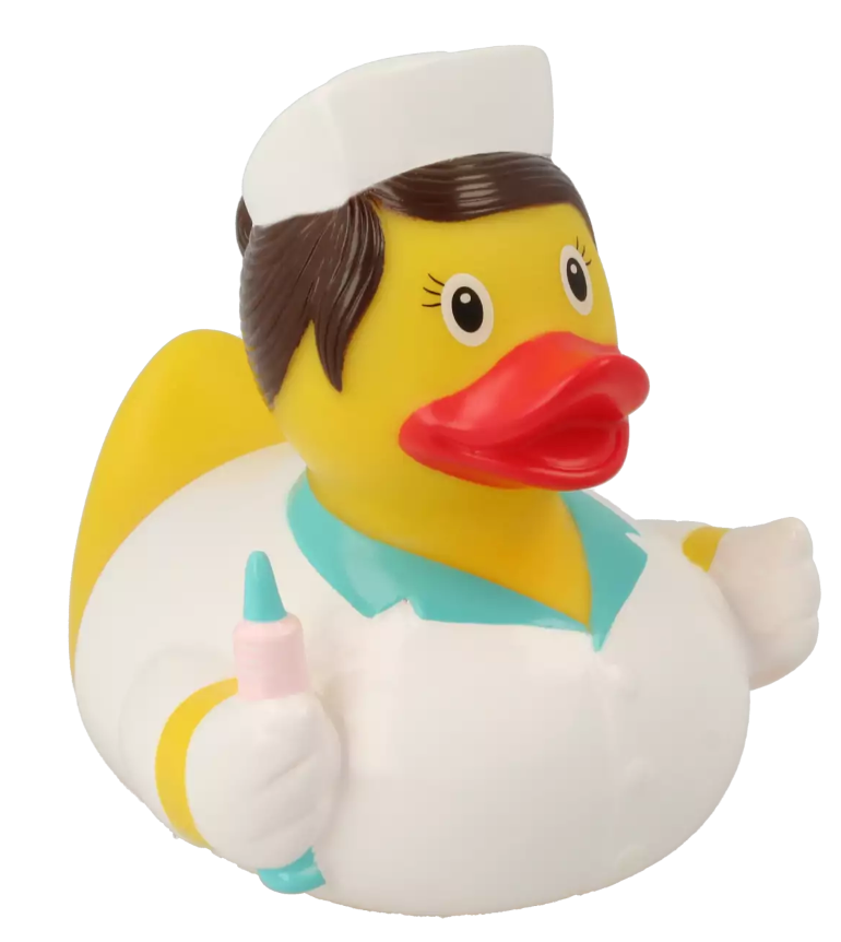 Nurse Duck, White Uniform