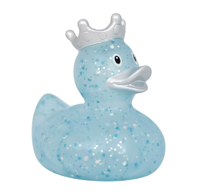 Glitter Crown Duck, Blue