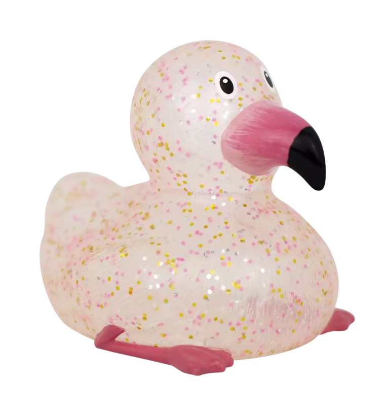 Flamingo Duck, Glitter