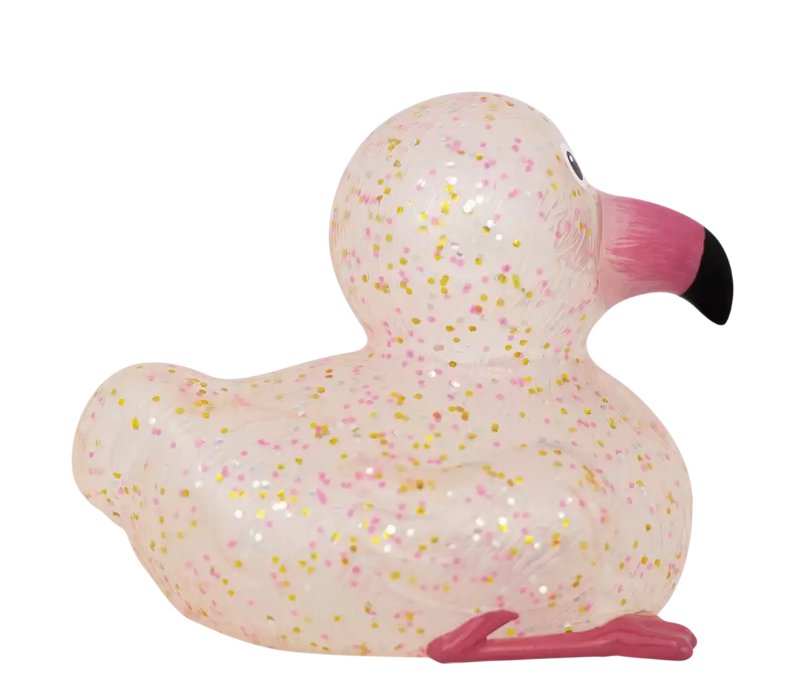 Flamingo Duck, Glitter