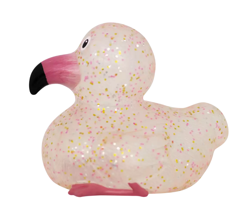 Flamingo Duck, Glitter