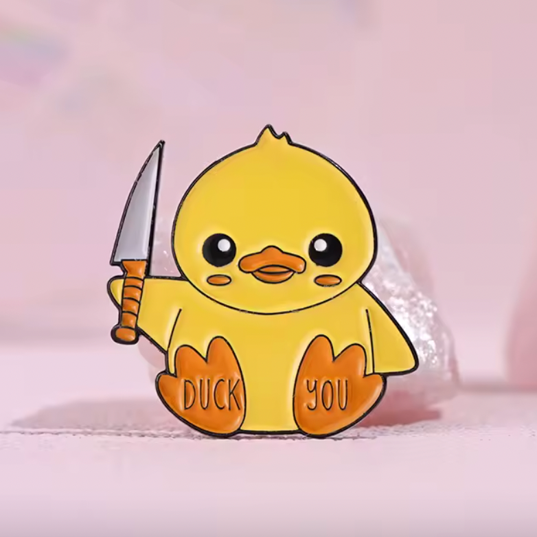Surprise Duck Pin - Random Duck Badge for Jackets, Bags & Collectors