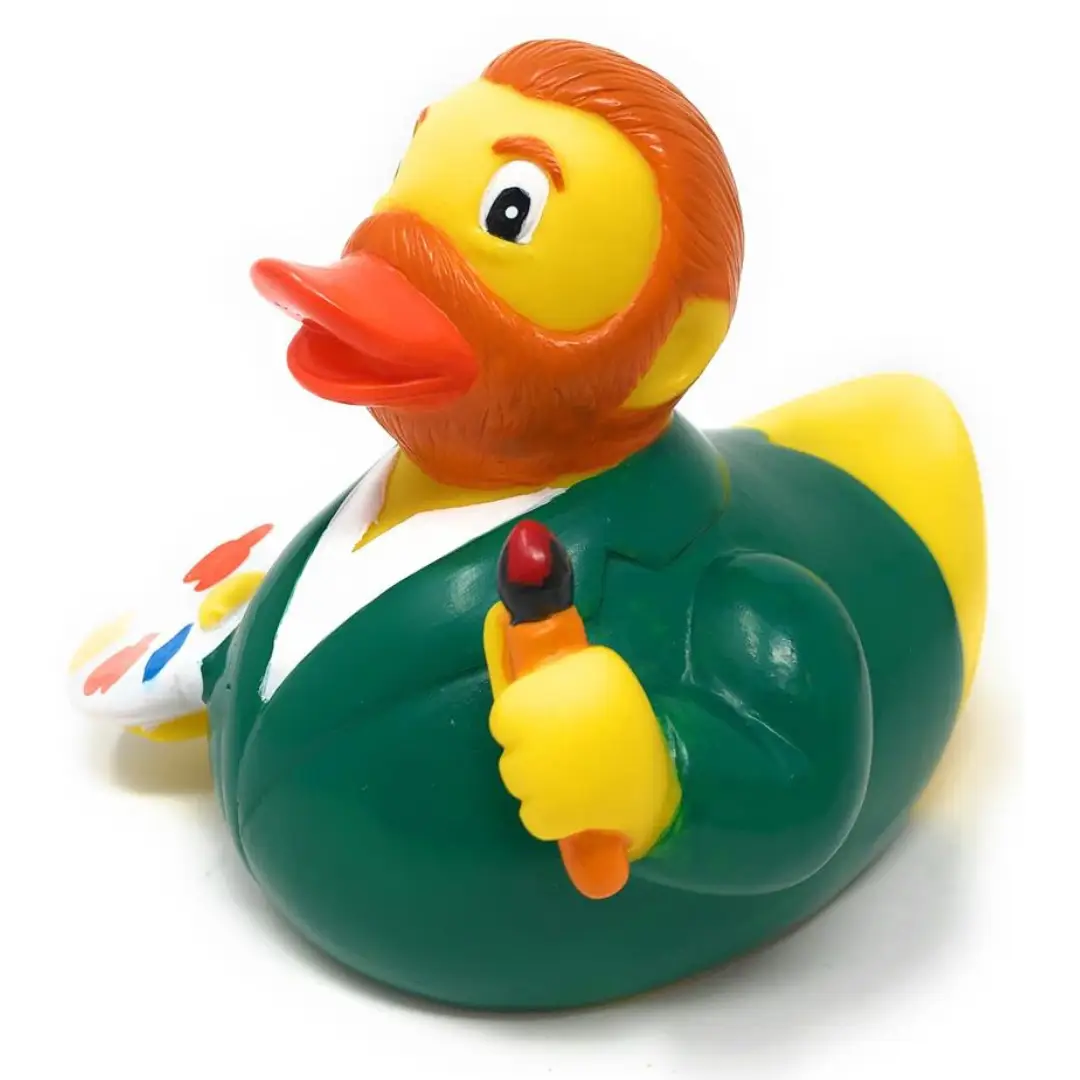 Van Gogh Rubber Duckie Left Side View