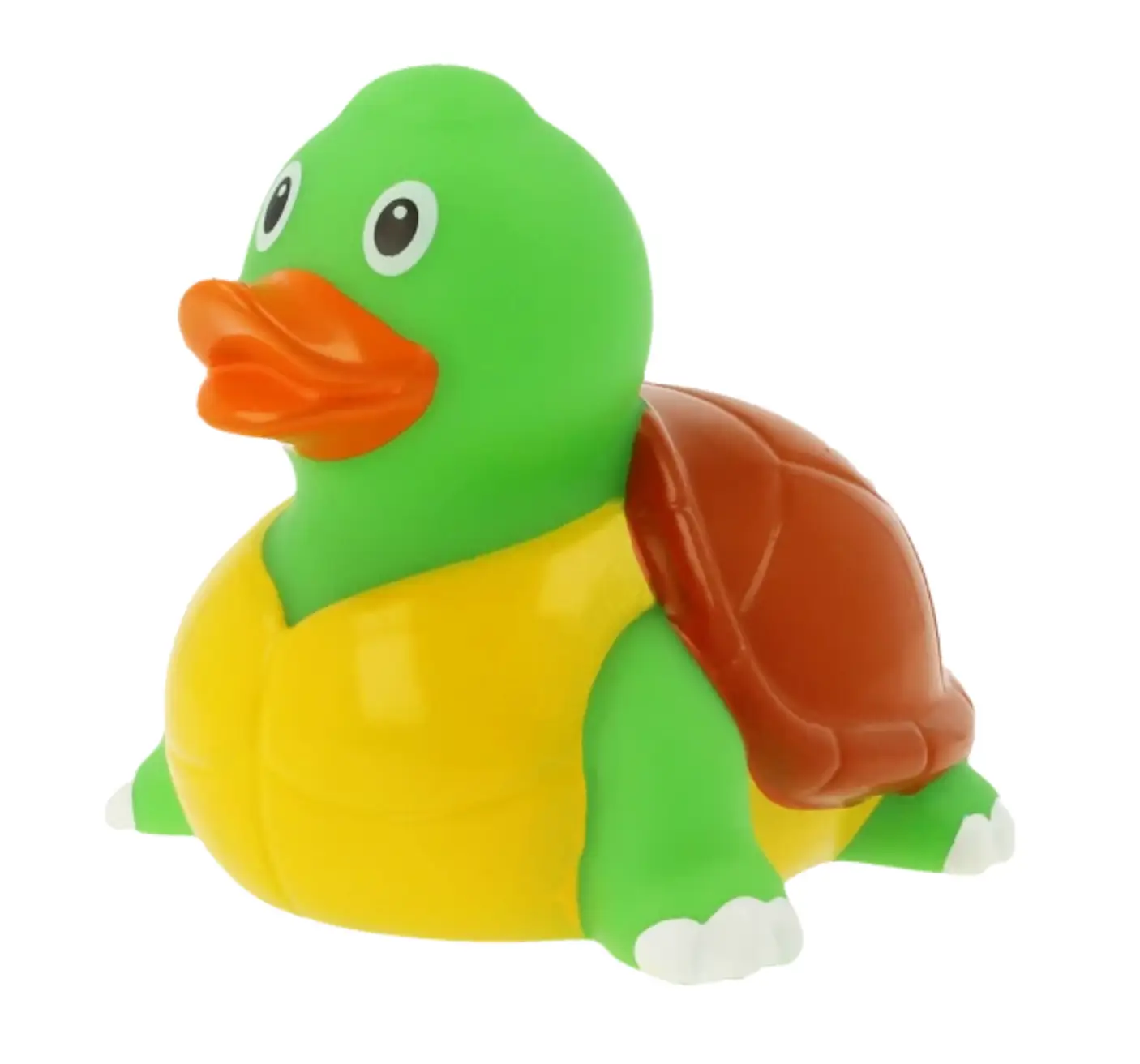 Multipet Komodo Assorted Rubber Duck Turtle Toy, Medium