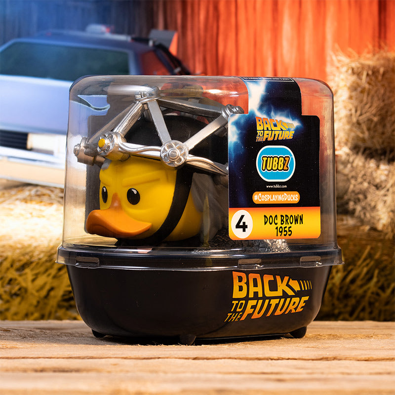 Back To The Future Doc Brown 1950s TUBBZ Cosplaying Duck Collectible