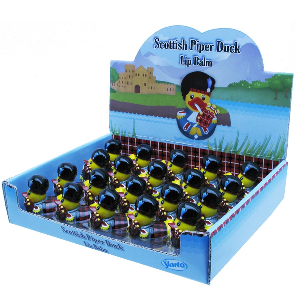 Scotsman Piper Duck Lip Balm set of box