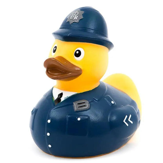 London Policeman Rubber Duck Left Side Angle View