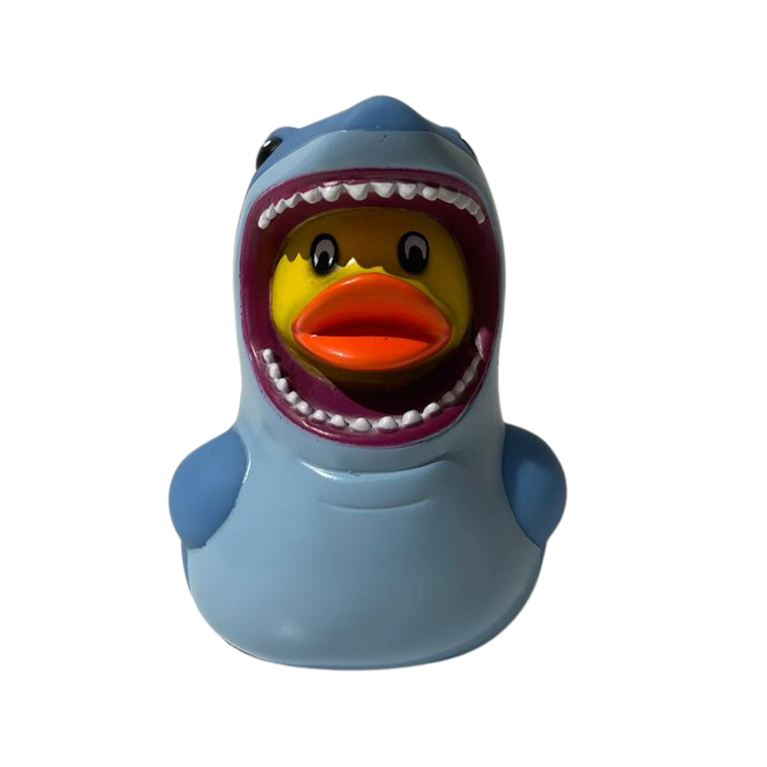 Shark Costume Rubber Duck Front View