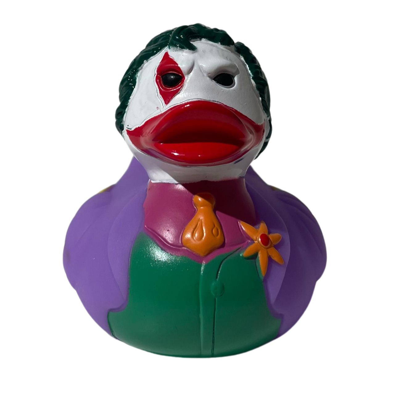 Joker Rubber Duck Front View