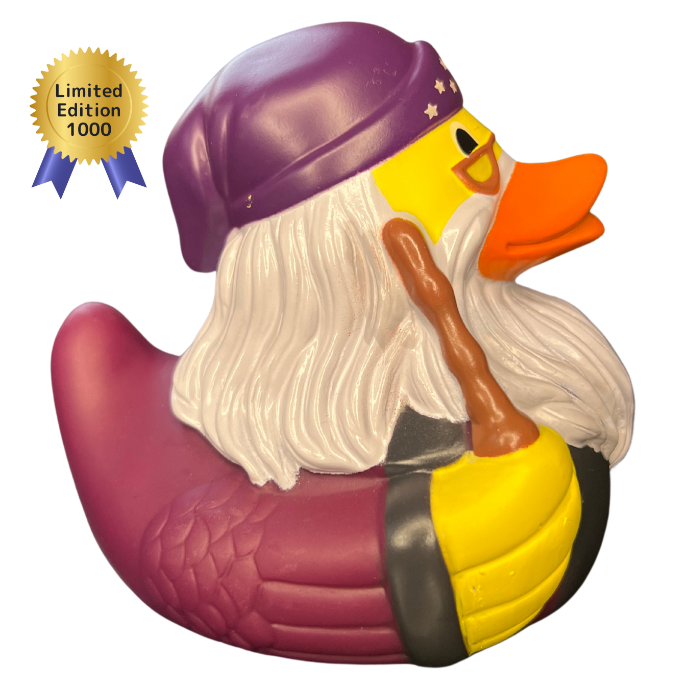 Grand Wizard Rubber Duck - Mystical Bath-time Companion