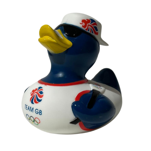Official Team GB Olympic Rowing Rubber Duck Collectible
