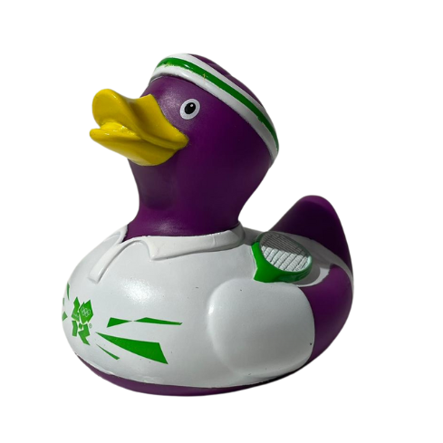 Official Team GB Olymplic Tennis Rubber Duck Collectible