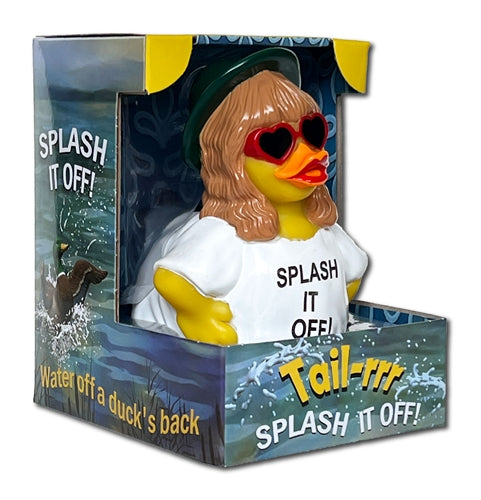 Tail-rrr Splash it off! Rubber Duck