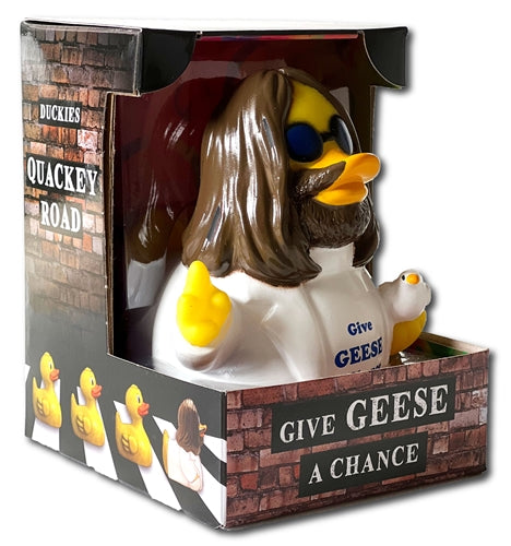 Give Geese a Chance - Celebriducks Rubber Duck