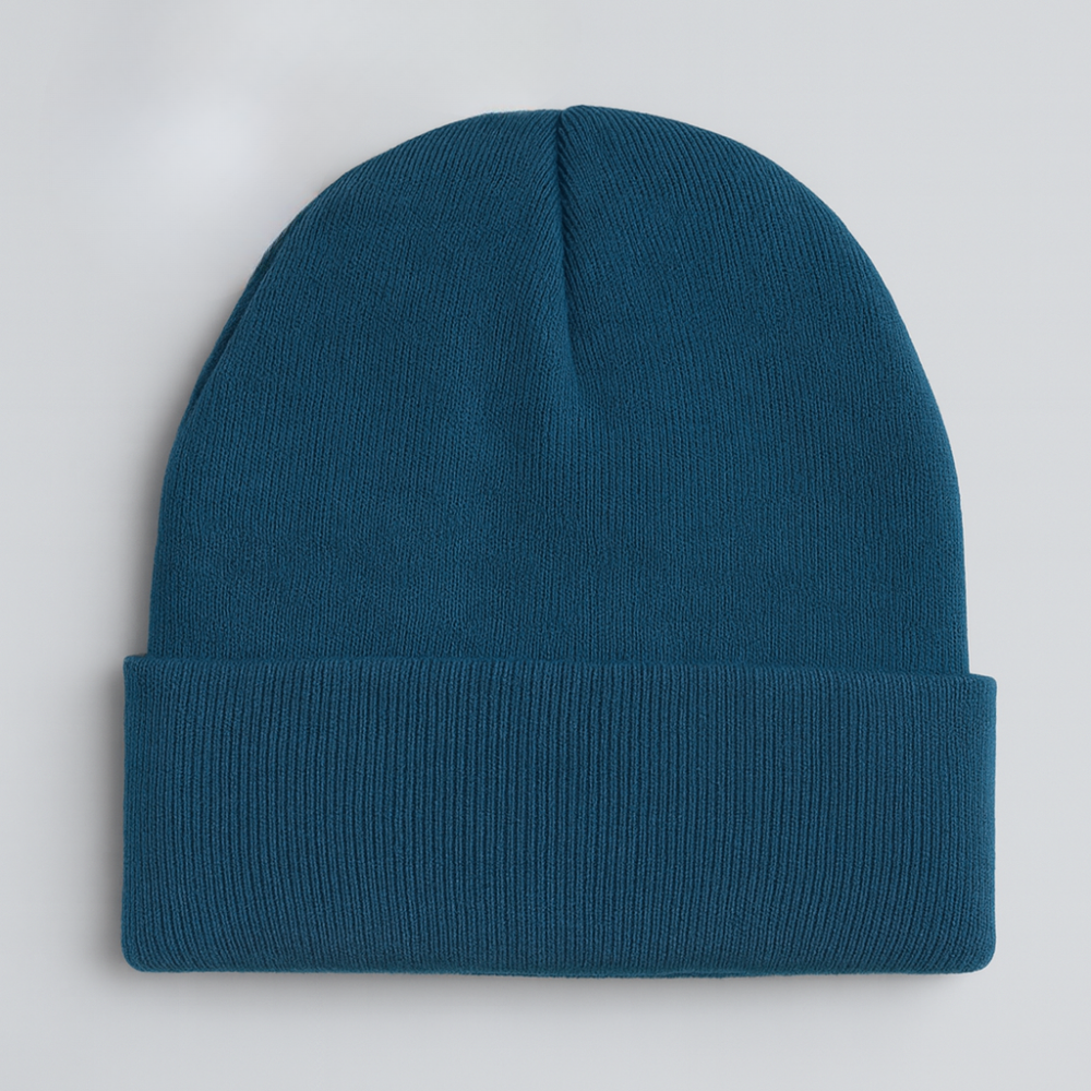 Duck World Beanie Hat, Blue