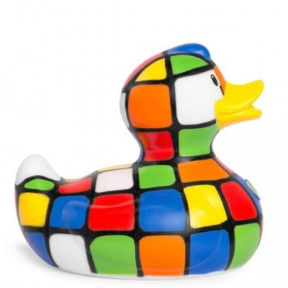 80s Cube Rubber Duck Right Side View